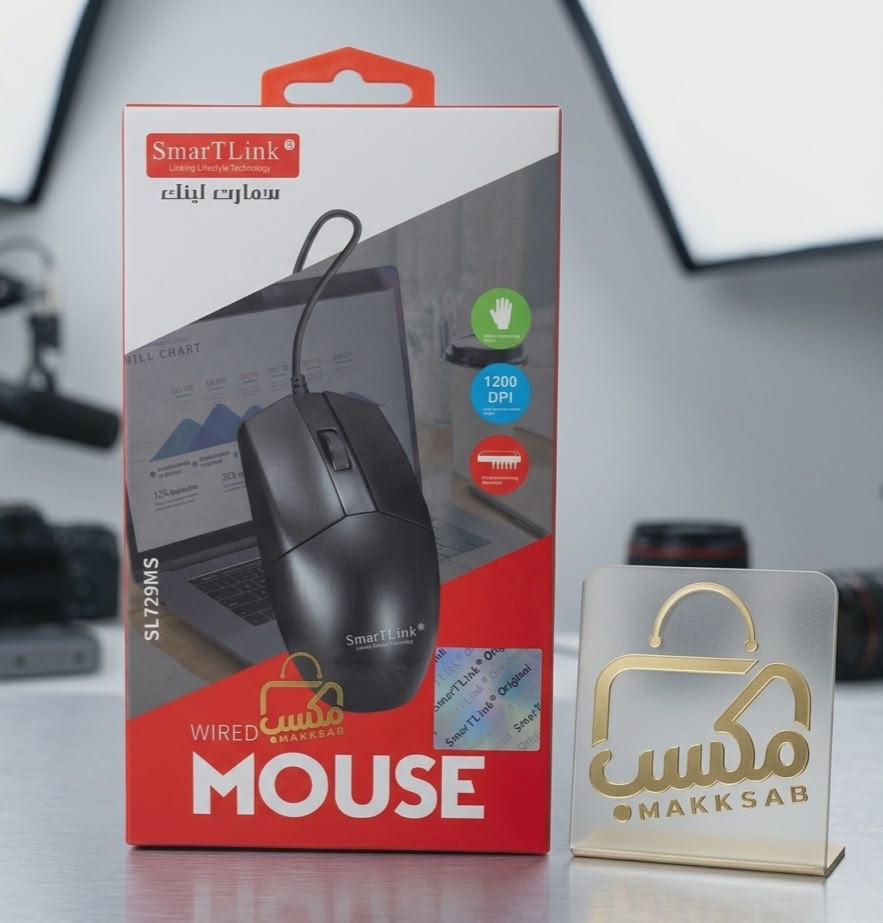 ماوس سلكي سمارت لينك SmartLink SL-729MS بدقة 1200 DPI